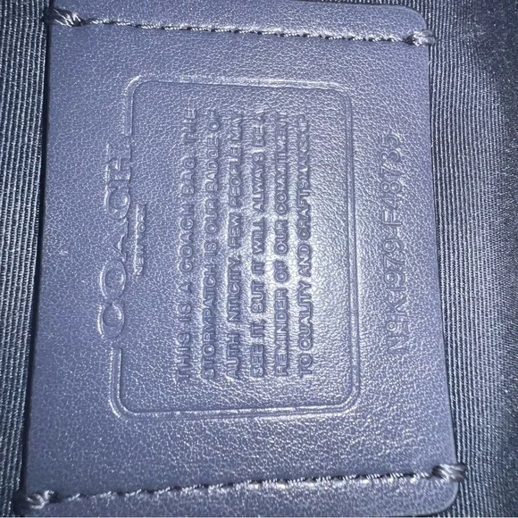 Coach AVENUE CARRYALL IN SIGNATURE CANVAS COACH F48735 Bag Tote Denim Blue - Picture 12 of 13